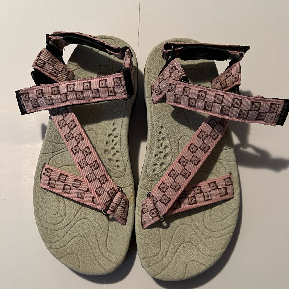 L.L. Bean Pink Sandals (New)